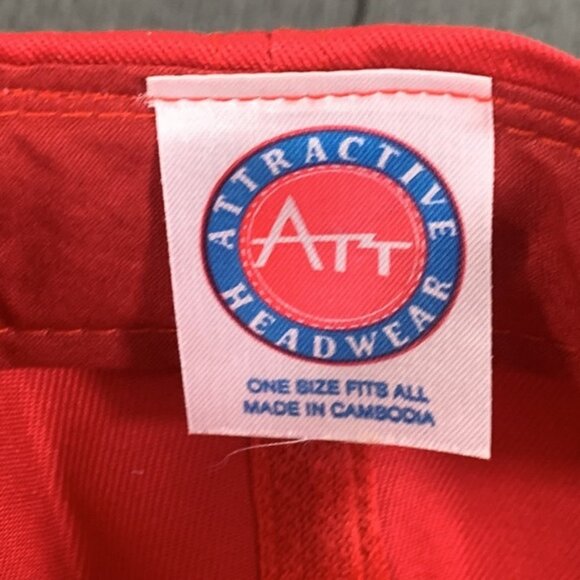 Trier Ford Chrysler Snapback Hat Mens OSFA Red Baseball Cap Attractive Headwear - Picture 12 of 12